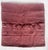 Burgundy Bella Notte Linens Ines Euro Sham With Knife Edge in Mahogany For Sale - Image 8 of 12