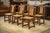 Wood Vintage Brutalist Chairs, 1950s, Set of 6 For Sale - Image 7 of 14