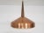 Sandinavian Modern Copper and Wood Pendant Light, 1960s For Sale - Image 10 of 10