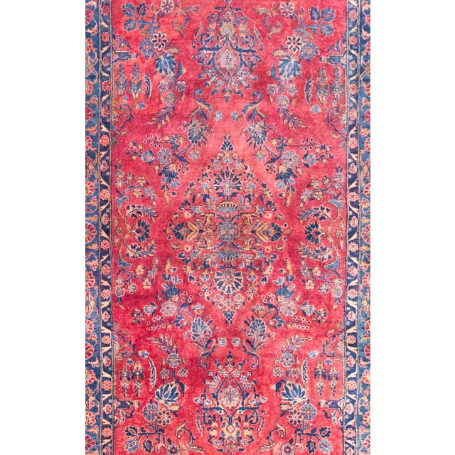 Early 20th Century Persian Kashan Rug For Sale - Image 10 of 17
