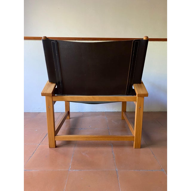 Wood Safari Chair from Hyllinge, Denmark, 1970s For Sale - Image 7 of 11