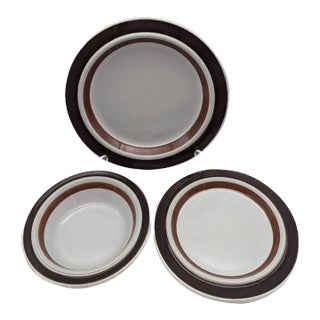 1960's Ulla Procopé Arabia of Finland "Rosmarin" Dinnerware, 18 Pieces For Sale
