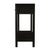 2020s Nora 40 in. W Rectangular Wood 2 Drawer Console Table with Lower Open Shelf, Antique Coffee For Sale - Image 5 of 8