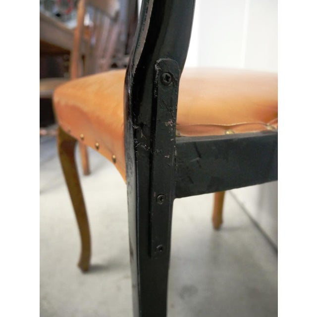 Vintage Italian Chippendale Style Chairs, 1940s, Set of 6 For Sale - Image 9 of 15