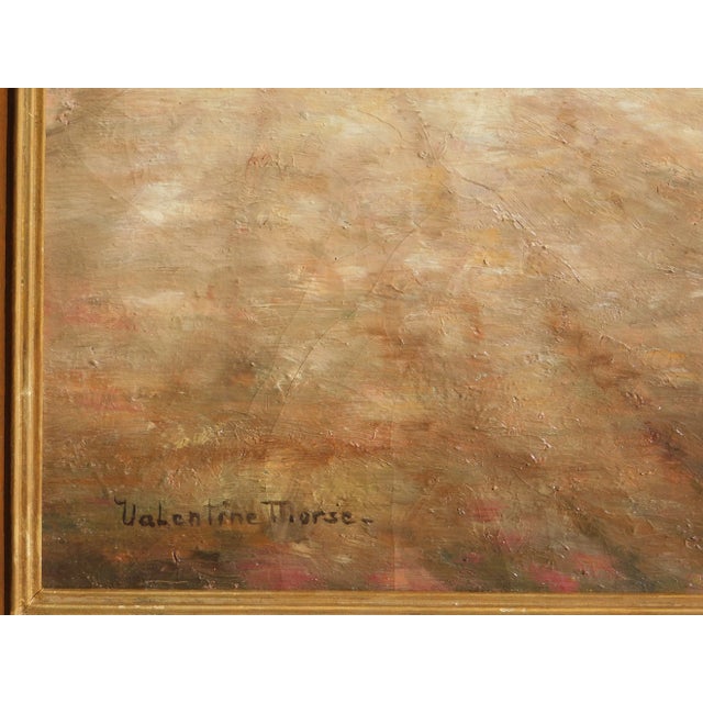 Valentine Morse Early San Diego Artist "San Luis Rey" Oil/Canvas 20 X 30 For Sale In San Diego - Image 6 of 7