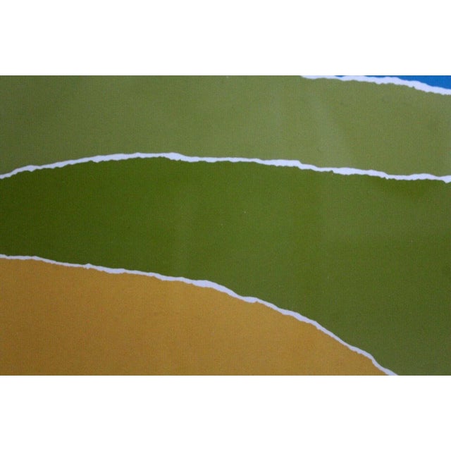 Printmaking Materials 1980 Provence Signed AP Limited Edition Serigraph on Paper by Arthur Secunda Framed For Sale - Image 7 of 11