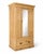 Wood Victorian Pine Hall Cupboard or Wardrobe with Mirror, 1900s For Sale - Image 7 of 7