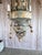 Mid 20th Century Mediteranean Style Italian Painted & Parcel Gilt Wood 12-Light Chandelier For Sale - Image 4 of 7