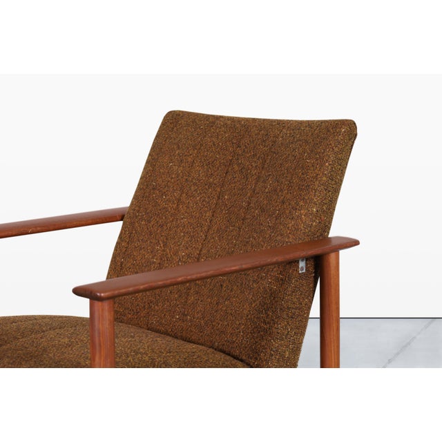 Wood 1960s Danish Modern Teak Lounge Chairs - Set of 2 For Sale - Image 7 of 12