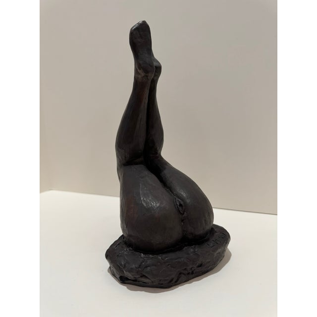 Figurative 1960s Larry Mohr Bronze Woman Legs Sculpture Signed From Artist Estate For Sale - Image 3 of 9