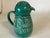 English Majolica Green Bird Jug, 1960 For Sale - Image 3 of 14