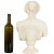 Stone Italian Grand Tour Carved Alabaster Bust of Venus of Milo, 20th Century For Sale - Image 7 of 18