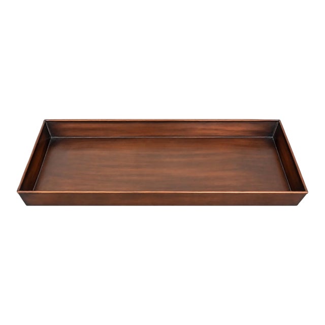Smith & Hawken for Target Copper Boot & Garden Tray, 2009 For Sale