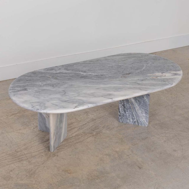 1960s 1960s Italian Marble Coffee Table For Sale - Image 5 of 11