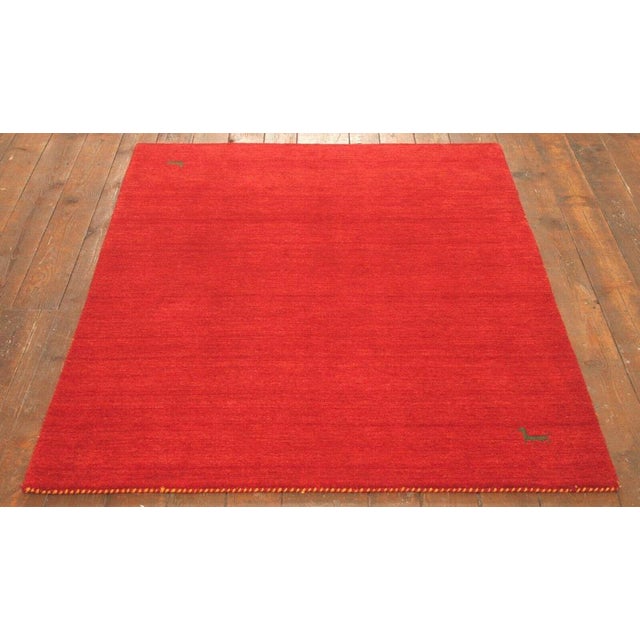 Middle Eastern Rug in Wool For Sale - Image 3 of 10