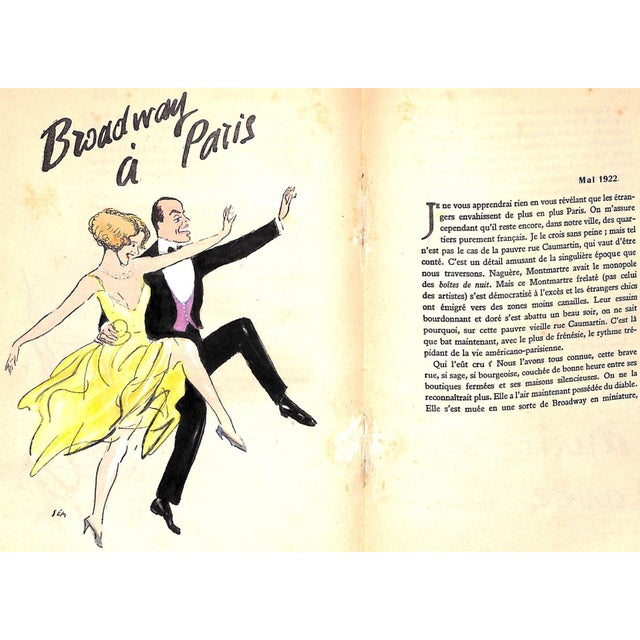 "La Ronde De Nuit" Book 1923 Sem For Sale - Image 10 of 12