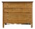 Primitive Scrubbed Pine Three Drawer Dresser Dovetail Porcelain Knobs Vintage For Sale