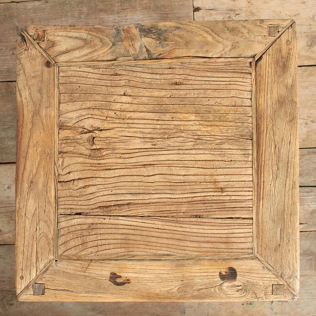 Rustic Rustic Bedside Table, 1920s For Sale - Image 3 of 9