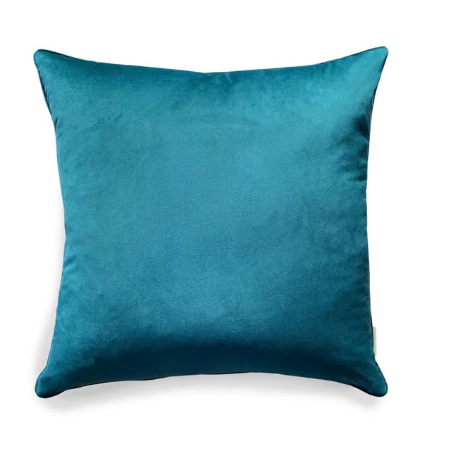 Bold and beautiful, the valiant tiger emerges from a colorful tropical jungle interspersed with gilded art deco design...