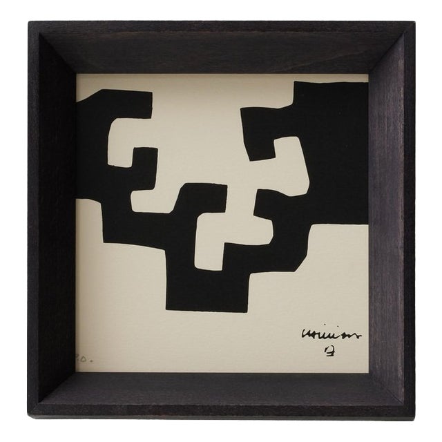 Eduardo Chillida, Composition, Lithograph, 1975, Framed For Sale