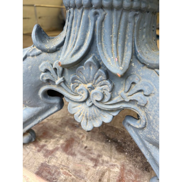 Rare Neoclassical Antique Garden Urns- A Pair For Sale - Image 9 of 17