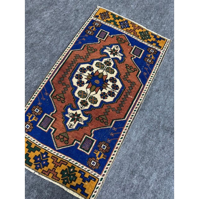 Early 21st Century Turkish Yastik Rug 1'6" x 2'10" For Sale - Image 5 of 5