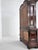 19th Century Kussenkast Display Bookcase in Wood Marquetry, Glass and Velvet For Sale - Image 10 of 12