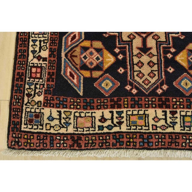 Sarab Runner 2’6” X 10’5” Beige Wool Vintage Tribal Hand-Knotted Oriental Rug For Sale - Image 11 of 14