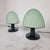 Mid-Century Modern Dolly Table Lamps in Glass, Metal, and Plastic from Valenti, Milan, 1980s, Set of 2 For Sale - Image 3 of 18
