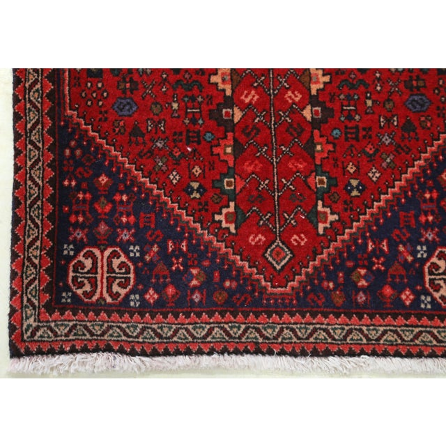 Traditional Pasargad Fine Hand Knotted Persian Abadeh Rug For Sale - Image 3 of 4