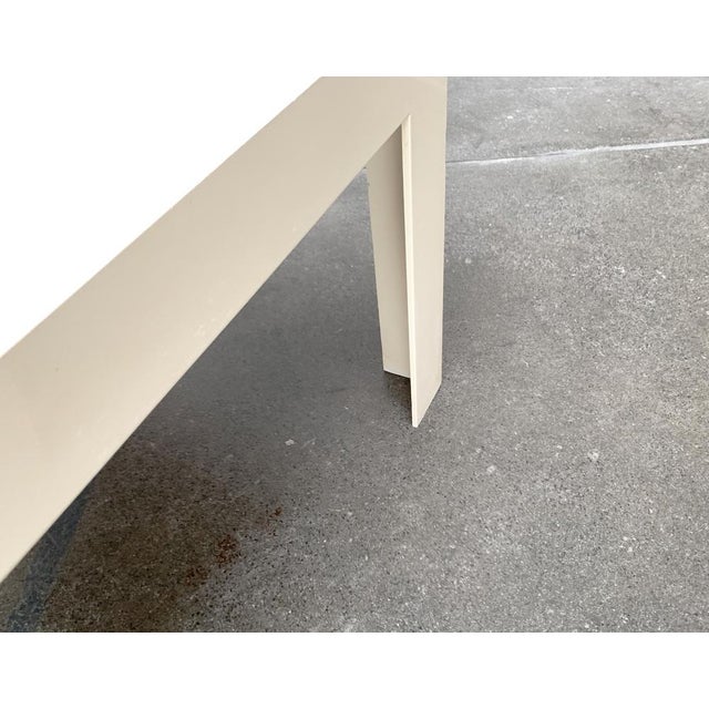 Mid-Century Space Age Parsons Side Table from Syroco, 1960s For Sale - Image 10 of 18