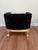 Late 20th Century Hollywood Regency Velvet Tub Chair For Sale - Image 10 of 12