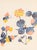 A stencil dyed print by the Japanese artist Kichiemon Okamura (1916-2002). This colorful work depicts an array of various...