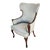 Grosfeld House French Wingback Armchair For Sale