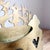 1800's Brass Crown Shaped Wall Pocket or Hearth Tidy, Antique Wall Storage For Sale - Image 4 of 11
