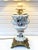 Vintage Italian Capodimonte Lamp Base - Rococo Porcelain With Swans & Roses For Sale - Image 12 of 12