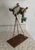 Chestnut Mid 20th Century Expressionist Abstract Brutalist Sculpture, Welded Steel, 16” High For Sale - Image 8 of 10