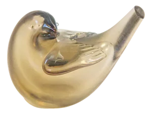 Glass Bird by Tyra Lundgren for Venini, 1955