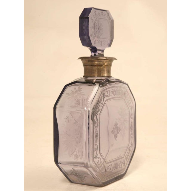 Antique French Engraved Perfume Decanter Chairish