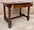 Spanish Antique French Walnut Worktable For Sale - Image 3 of 18