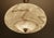 Beige Art Deco Pendant Light in Marble Glass, 1930s For Sale - Image 8 of 18