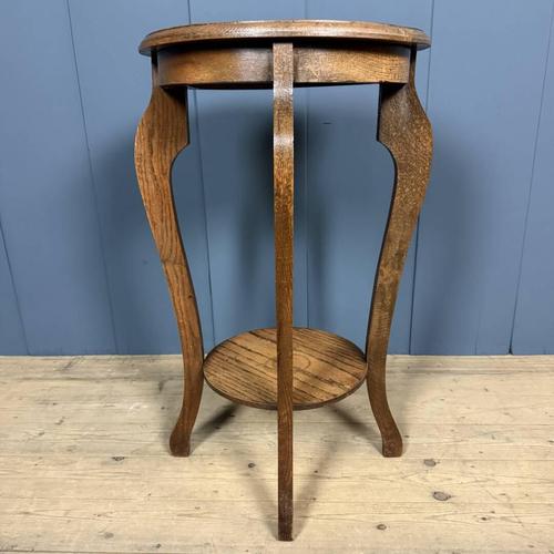 Large Oak Plant Table For Sale - Image 13 of 14