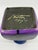 Beautiful Blue Drip Glazed Fantoni Square Fantoni Vase For Sale - Image 14 of 14
