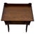 Antique English Oak Side Table with Gallery, 1900s For Sale - Image 4 of 9