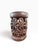 Vintage Tribal Nobility Bamileke Spiral Stool/ Side Table Cameroon 16" H For Sale - Image 4 of 10