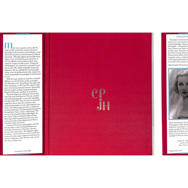 HOWARD, Jean [216] pp. Abrams 1991 12 1/4" x 9 1/2" Includes letters and archival photographs, as well as the author's...