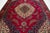 Red Vintage Persian Designed Tabriz Handmade Wool Rug in Red For Sale - Image 8 of 8