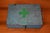 Vintage Hammered Metal First Aid Kit in Blue-Green from Asep, 1950s For Sale - Image 4 of 10