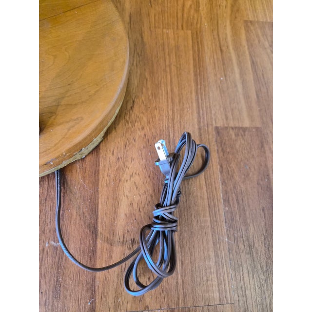 Mid-Century Bamboo Tripod Floor Lamp For Sale - Image 10 of 11