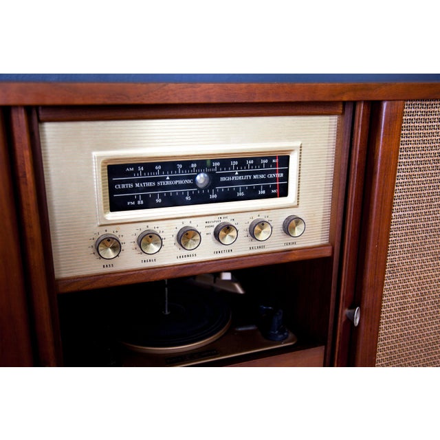 Vintage 1960s MidCentury Modern CurtisMathes Stereo Console Bar Tv